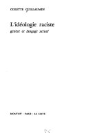 L'idéologie raciste - Colette Guillaumin